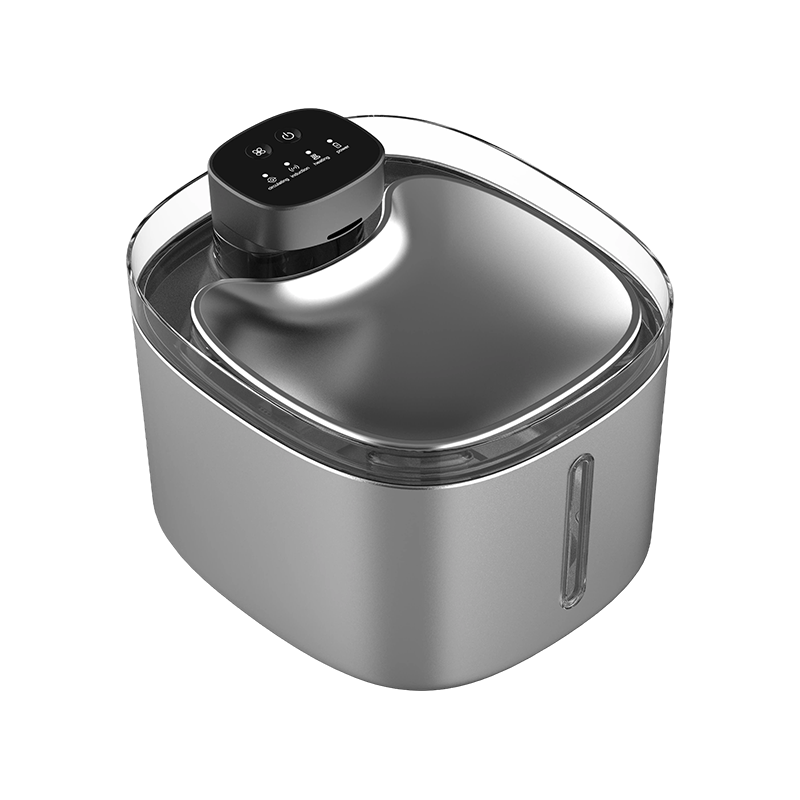 Đài phun nước thông minh cho thú cưng bằng thép không gỉ công suất cao MAS-1009 5L Đài phun nước thông minh cho thú cưng bằng thép không gỉ công suất cao MAS-1009 5L