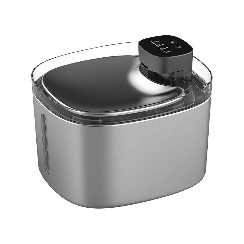 Đài phun nước thông minh cho thú cưng bằng thép không gỉ công suất cao MAS-1009 5L Đài phun nước thông minh cho thú cưng bằng thép không gỉ công suất cao MAS-1009 5L